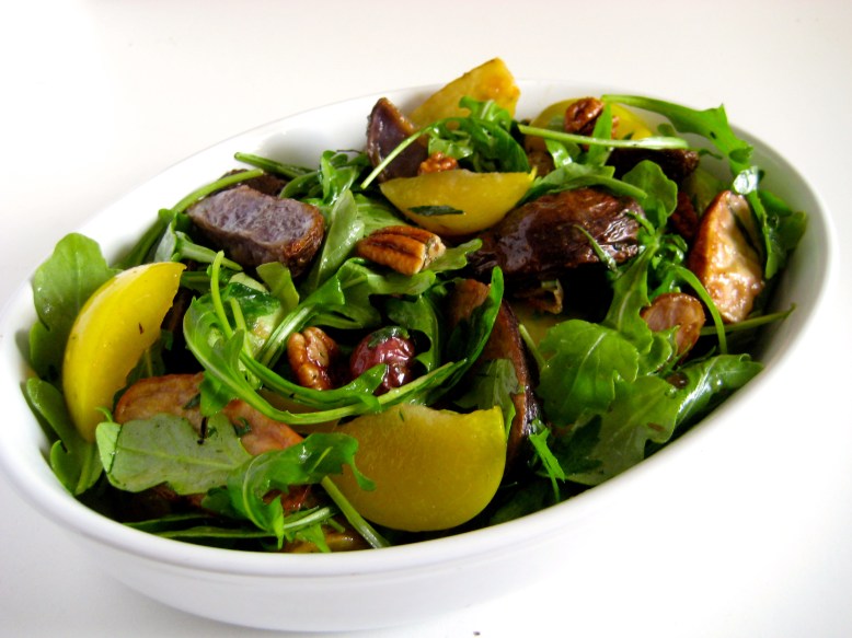 Fingerling, Plum, and Arugula 2