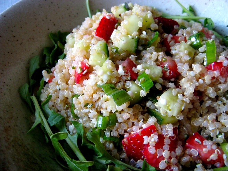 spring quinoa salad